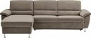 Bild 1 von CALIZZA INTERIORS Ecksofa Onyx, Recamiere links oder rechts, wahlweise mit Bettfunktion, Breite 270 cm, Grau