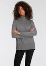 Bild 1 von Tamaris Rollkragenpullover mit Rippdetails, Grau