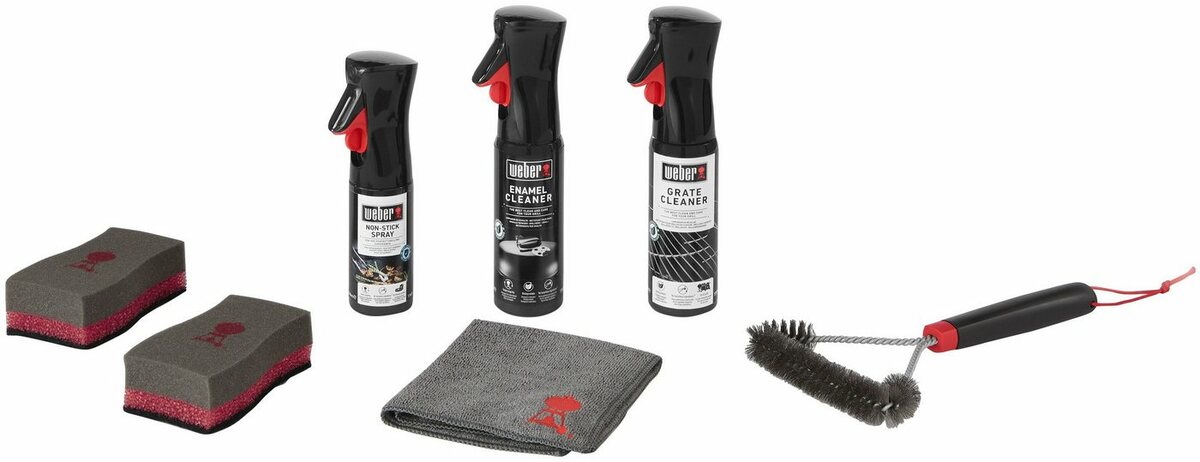Bild 1 von Weber Grillreiniger (Reinigungsset  Holzkohlegrills), Schwarz