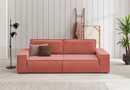 Bild 1 von Home affaire 3-Sitzer SHERWOOD, nachts: Schlafsofa (Liegefläche 200x136 cm), tagsüber: 3-Sitzer-Sofa., Rot