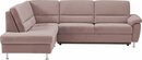 Bild 1 von CALIZZA INTERIORS Ecksofa Onyx, Ottomane links oder rechts, wahlweise mit Bettfunktion, Breite 257 cm, Rosa