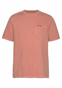 Wrangler T-Shirt Pocket Tee, Rot