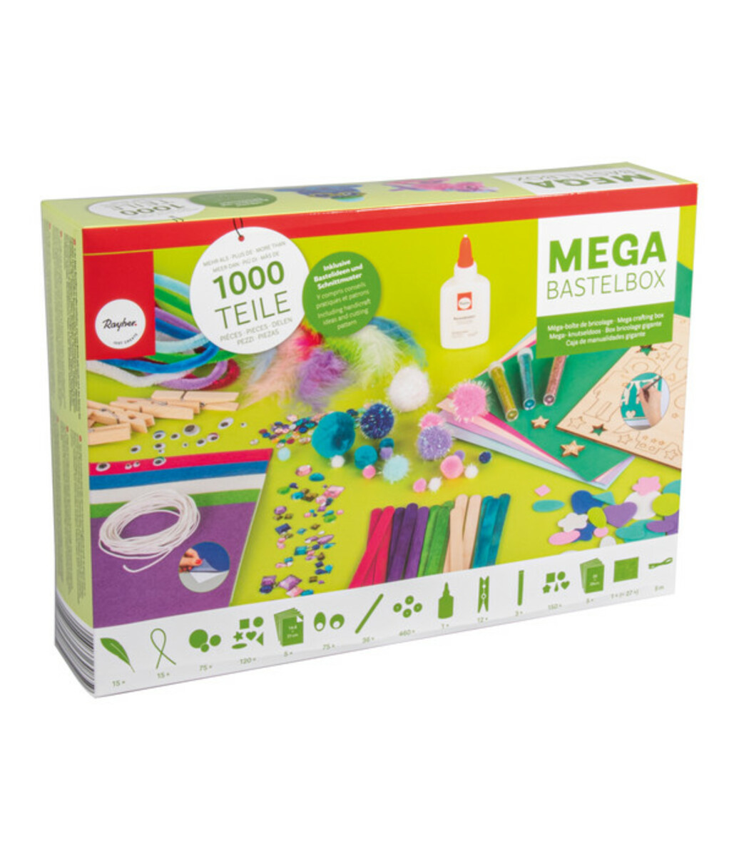 Bild 1 von Rayer Mega-Bastelbox Fantasy, 1000 Teile