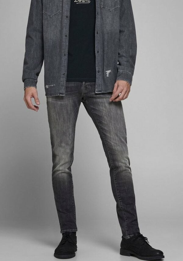 Bild 1 von Jack & Jones Slim-fit-Jeans Glenn, Schwarz