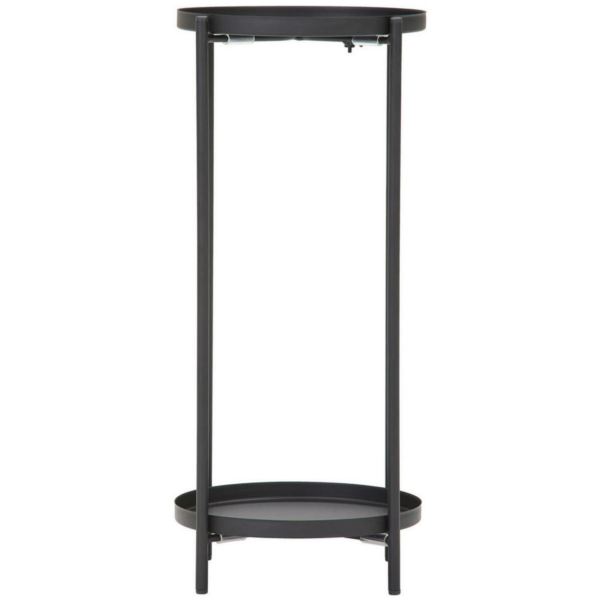 Bild 1 von Landscape Blumenständer, Schwarz, Metall, 26x58x26 cm, Bsci, Wohnzimmer, Wohnzimmertische, Blumenständer