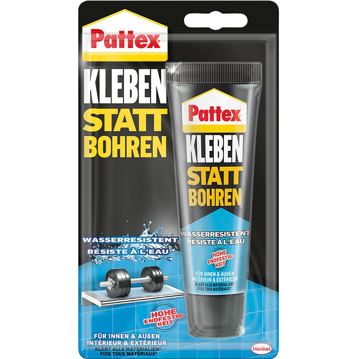 Bild 1 von Pattex Montagekleber Kleben statt Bohren Wasserresistent Baukleber 142 g