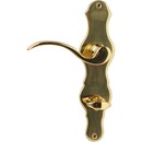 Bild 1 von Alpertec Langschildgarnitur Eva Easy-LS WC-Riegel Messing Poliert