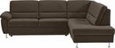 Bild 1 von CALIZZA INTERIORS Ecksofa Onyx, Ottomane links oder rechts, wahlweise mit Bettfunktion, Breite 257 cm, Braun