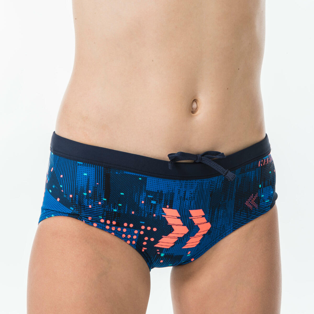 Bild 1 von Sportbikini Hose Mädchen - Kamyleon Map blau Blau|rosa|rot