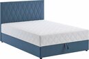 Bild 1 von ATLANTIC home collection Boxbett Benita, mit Taschen-Federkernmatratze und Bettkasten, Blau