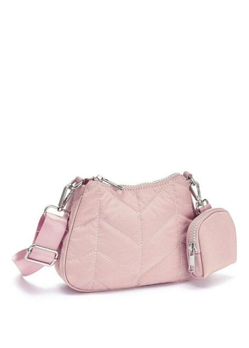 Bild 1 von LASCANA Umhängetasche, mit abnehmbarer, kleiner Tasche, Schultertasche VEGAN, Rosa