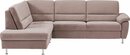 Bild 1 von CALIZZA INTERIORS Ecksofa Onyx, Ottomane links oder rechts, wahlweise mit Bettfunktion, Breite 257 cm, Rosa