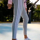 Bild 2 von Adidas Leggings Mädchen Baumwolle - grau