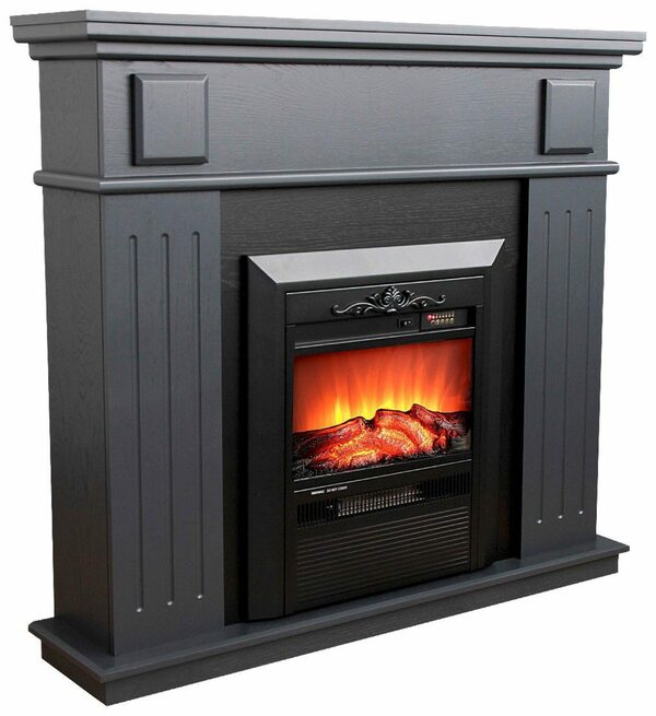 Bild 3 von Heathus Elektrokamin Kiel S, zuschaltbarer Heizlüfter 1750/2000W, inkl. Fernbedienung