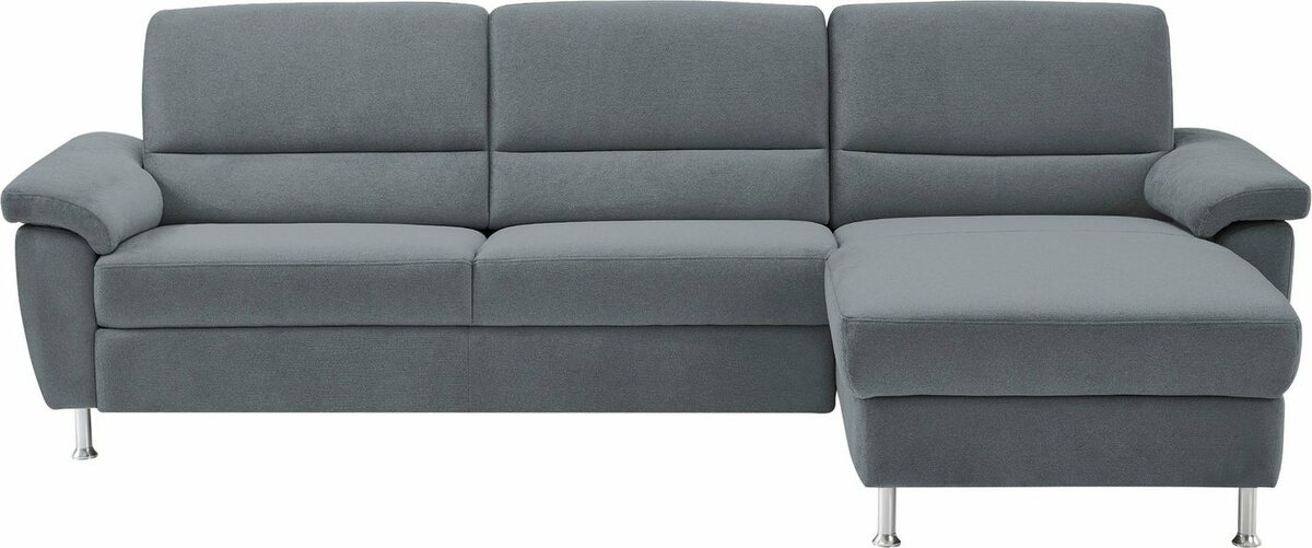 CALIZZA INTERIORS Ecksofa Onyx, Recamiere links oder rechts, wahlweise