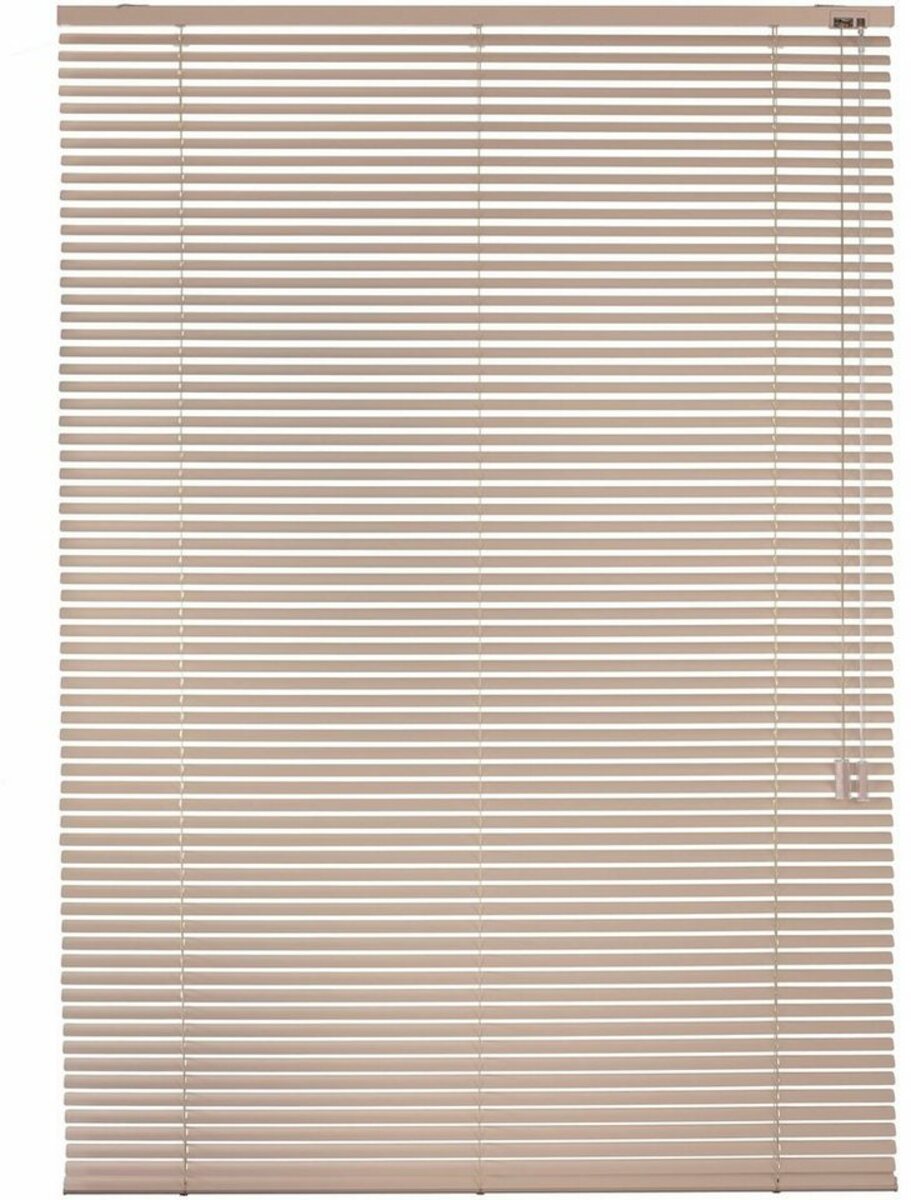 Bild 1 von Jalousie Alu-Jalousien, viewtex, mit Bohren, freihängend, Made in Spain, Einbrennlackierung, Beige