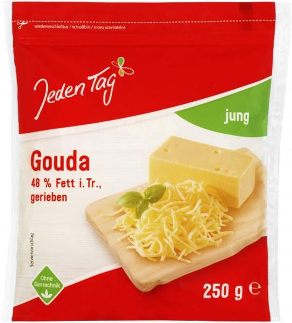 Bild 1 von Jeden Tag Gouda gerieben