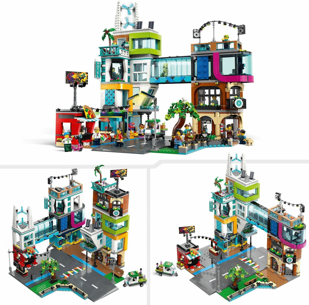 Bild 3 von LEGO® Konstruktionsspielsteine Stadtzentrum (60380), LEGO® City, (2010 St), Made in Europe