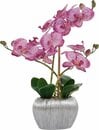 Bild 1 von Kunstpflanze Orchidee, Home affaire, Höhe 38 cm, Kunstorchidee, im Topf, Lila