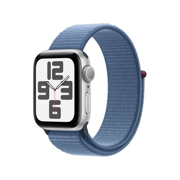 Bild 1 von Watch SE GPS, 40 mm Aluminiumgehäuse Silber, Sport Loop Winterblau