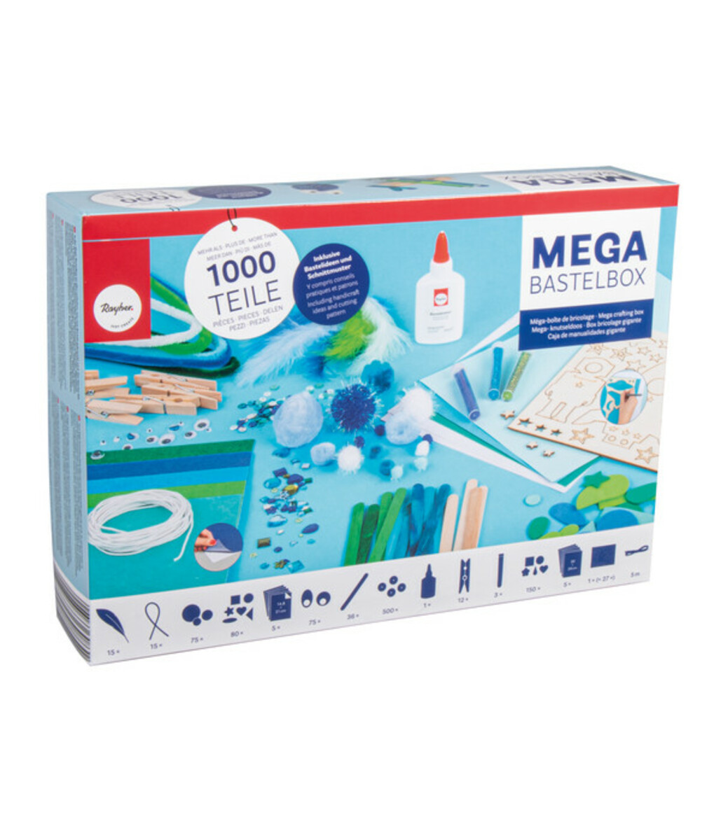 Bild 1 von Rayer Mega-Bastelbox Space, 1000 Teile