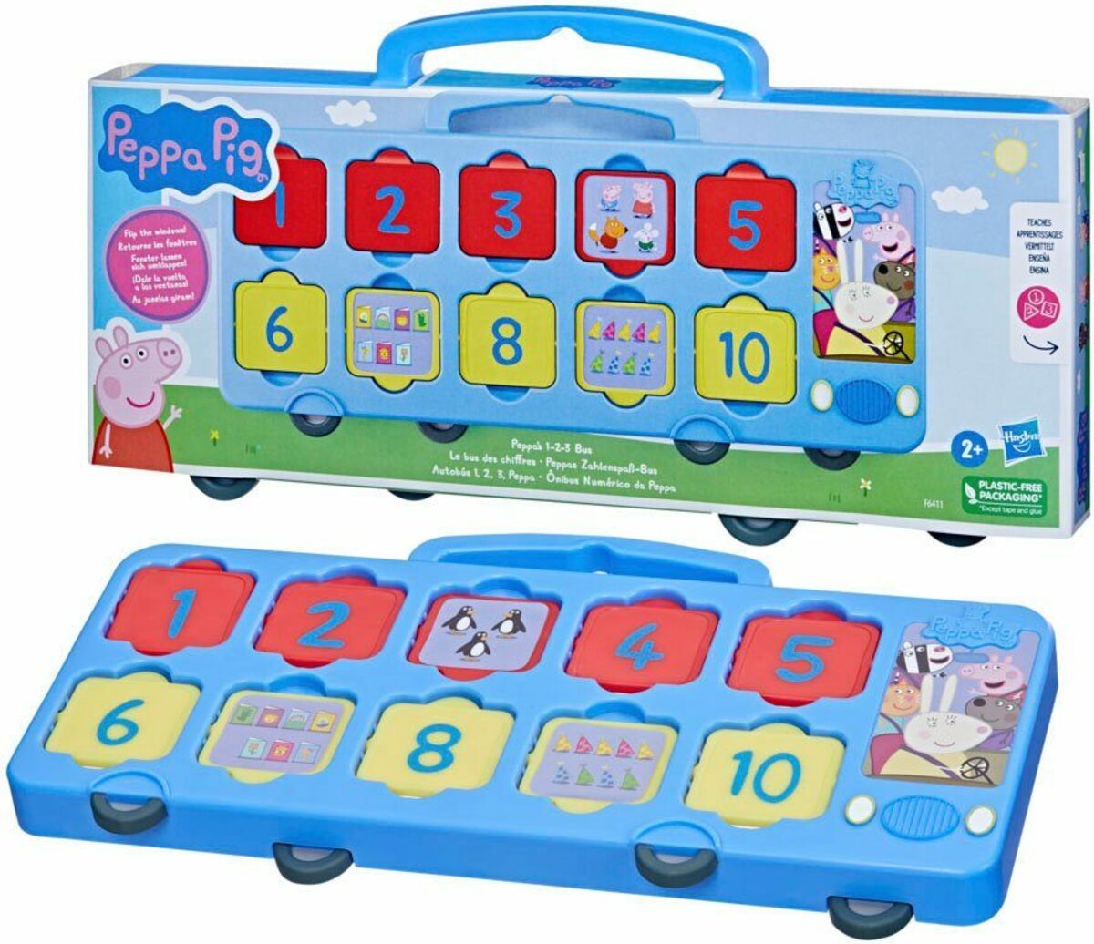 Bild 3 von Hasbro Spielwelt Peppa Pig, Peppas Zahlenspaß-Bus