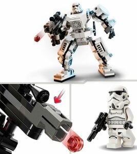 LEGO® Konstruktionsspielsteine Sturmtruppler Mech (75370), LEGO® Star Wars, (138 St), Made in Europe