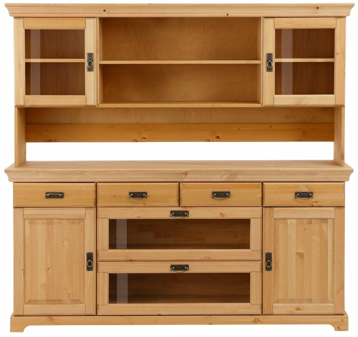 Bild 1 von Home affaire Buffet Ruegen aus Massivholz, im Landhausstil, Beige