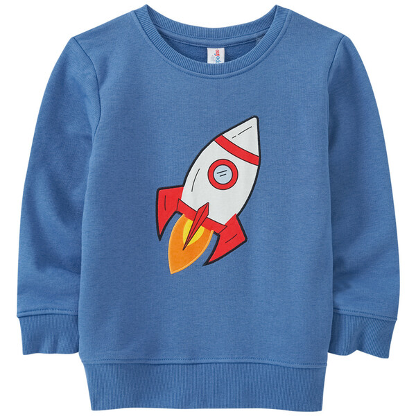 Bild 1 von Kinder Sweatshirt mit Raumschiff-Applikation