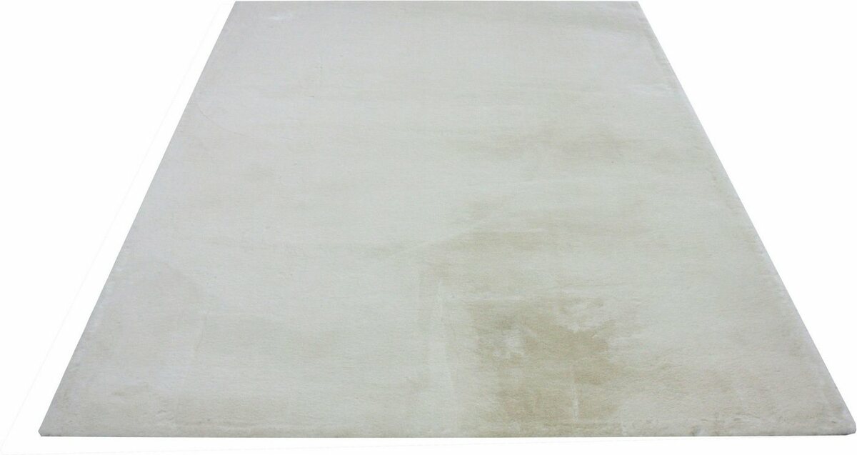Bild 1 von Fellteppich Balu, Nachhaltiger Kunstfell Teppich, Modern, Langflor, Leonique, rechteckig, Höhe: 20 mm, Kaninchenfell-Haptik, kuschelig, weich, Wohnzimmer, Schlafzimmer, Beige