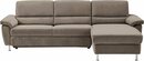 Bild 1 von CALIZZA INTERIORS Ecksofa Onyx, Recamiere links oder rechts, wahlweise mit Bettfunktion, Breite 270 cm, Grau