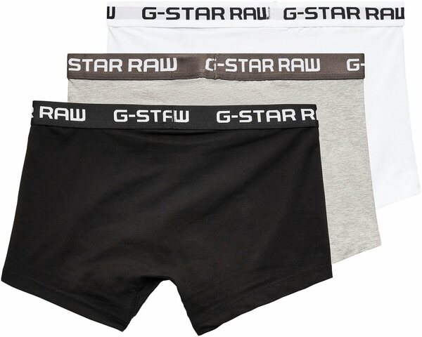 Bild 1 von G-Star RAW Boxer Classic trunk 3 pack (Packung, 3-St., 3er-Pack), Bunt|grau|schwarz|weiß