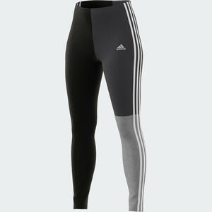 Adidas 7/8 Leggings Damen Fitness - schwarz/grau