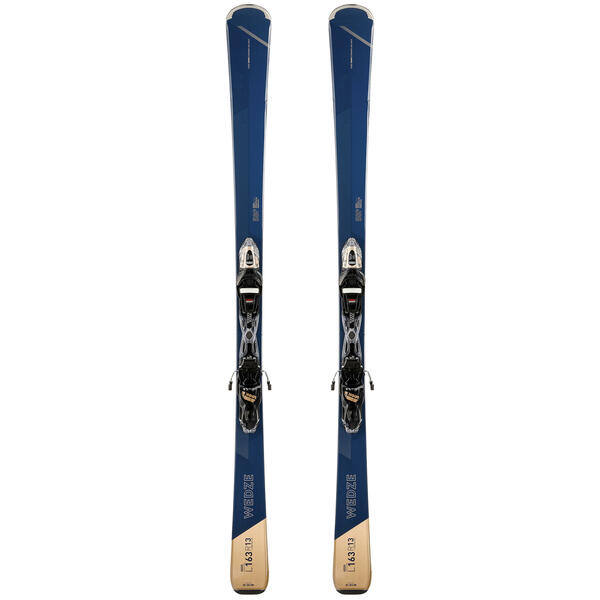 Bild 1 von Ski Damen mit Bindung Alpin - Boost 580 marineblau Blau