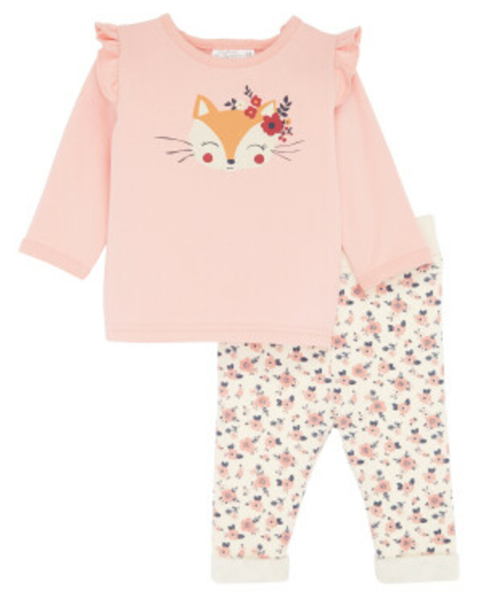 Bild 1 von Newborn Sweatshirt + Leggings
       
      Ergee 2-tlg. Set
   
      altrosa