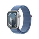 Bild 1 von Watch Series 9 GPS 41mm Silber Aluminiumgehäuse mit Winterblau Sport Loop