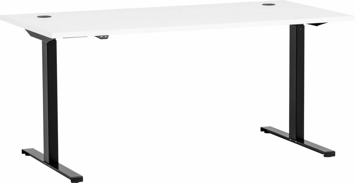 Bild 1 von Schildmeyer Schreibtisch Serie 2000, elektrische Höhenverstellung, Weiß