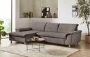 Bild 1 von DOMO collection Ecksofa Franzi, wahlweise mit Kopfteilverstellung (dann Tiefe: 170 cm), Grau