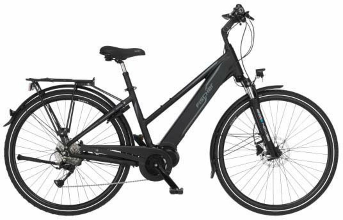 Bild 1 von FISCHER Fahrrad E-Bike VIATOR 4.1i Damen 504, 9 Gang, Kettenschaltung, Mittelmotor, 504 Wh Akku, (mit Akku-Ladegerät, mit Werkzeug)
