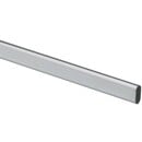 Bild 1 von Hettich Schrankrohr oval 1200 mm Stahl Silber-Grau