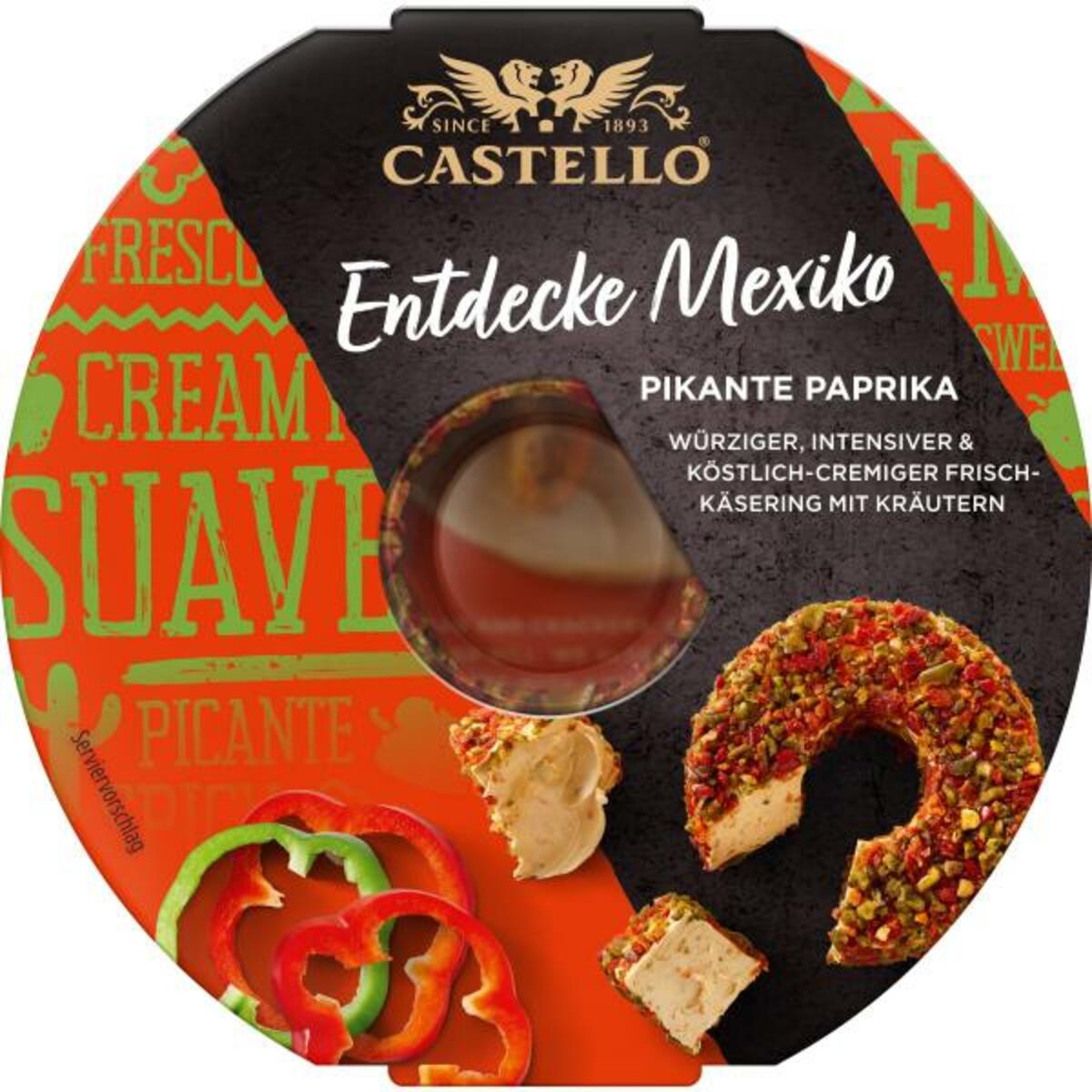 Bild 1 von Castello Pikant Paprika Frischkäse