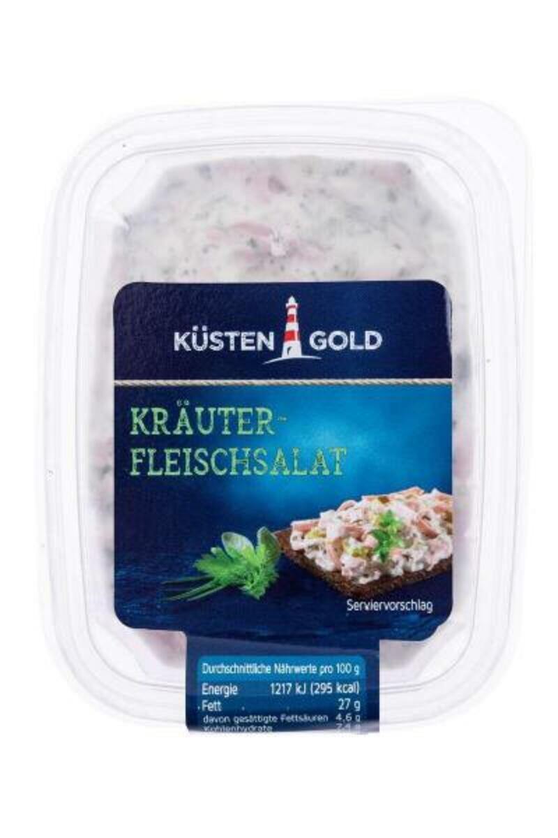 Bild 1 von Küstengold Kräuter Fleischsalat
