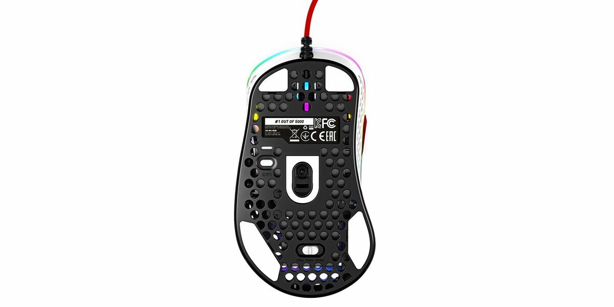 Bild 2 von Cherry Xtrfy M4 RGB Gaming-Maus (kabelgebunden, ultraleichte Gaming-Maus)