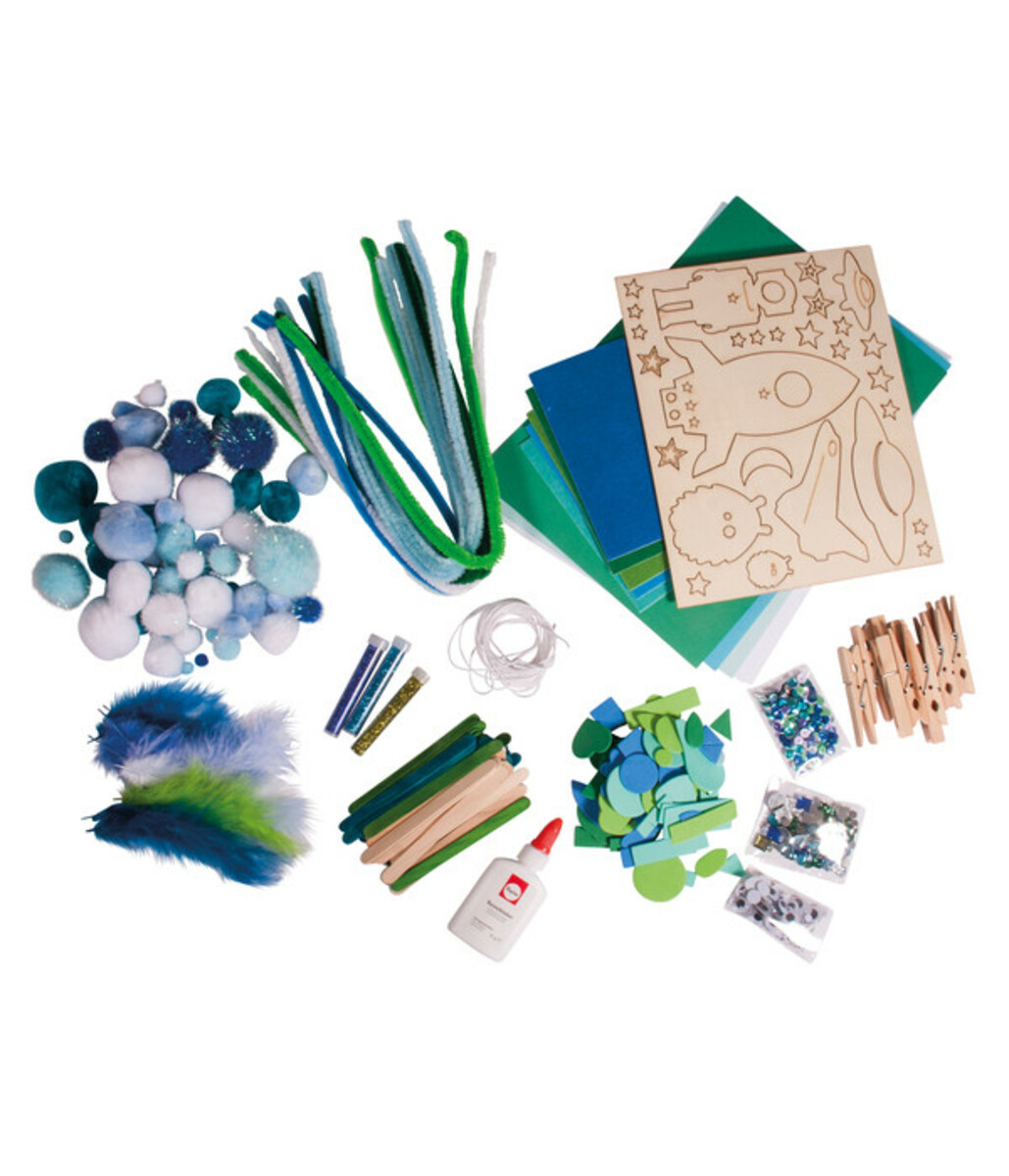 Bild 4 von Rayer Mega-Bastelbox Space, 1000 Teile