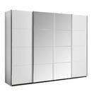Bild 1 von Carryhome Schwebetürenschrank, Weiß, Holzwerkstoff, 8 Fächer, 316x230x62 cm, Typenauswahl, Beimöbel erhältlich, umfangreiches Zubehör in verschiedenen Größen Holzdekoren erhältlich, Schlafzi