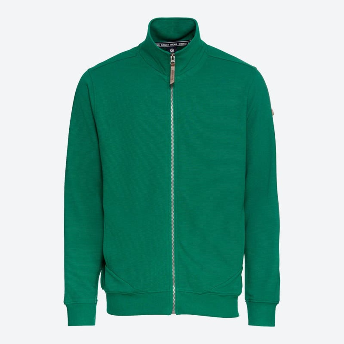 Bild 1 von Herren-Sweatjacke mit Struktur-Streifenmuster