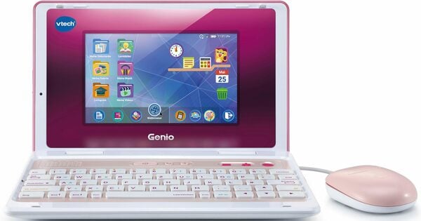 Bild 1 von Vtech® Kindercomputer School & Go, Genio Lernlaptop XL pink