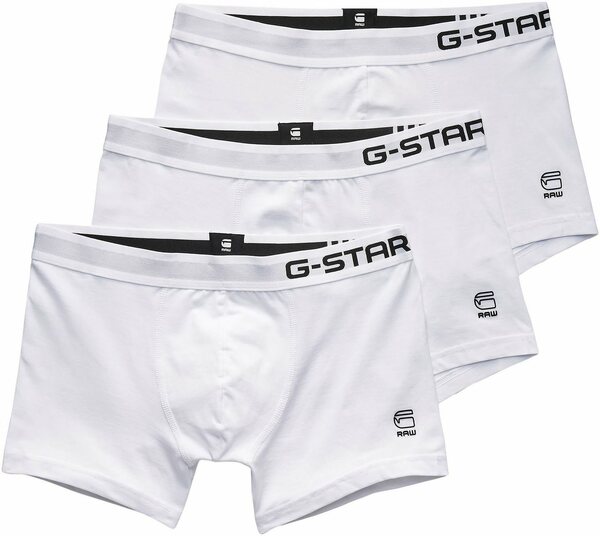 Bild 1 von G-Star RAW Boxer Classic trunk 3 pack (Packung, 3-St., 3er-Pack), Weiß