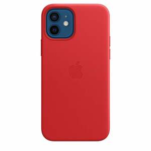 iPhone 12 | 12 Pro Leder Case mit MagSafe - (PRODUCT)RED Handyhülle