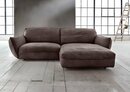 Bild 1 von BETYPE Ecksofa Be Chilled, in 2 Breiten mit stylischer und offener Nahtführung, Braun